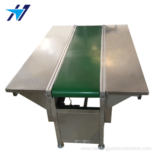 Double side stainless steel belt conveyor